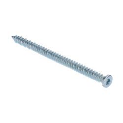 Turbo skrutka 7.5x112 plochá hlava, zápustná hlava