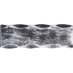 Stojan na vianočný stromček, strieborná patina, 550x550x190mm