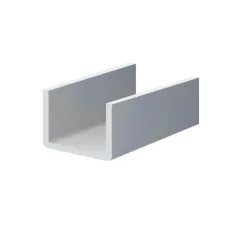 U-profil L-2000mm, 20x33x20x1,5mm, zinkovaný plech, použitie pre lamelu KLZ35Zn, cena za 2 metrový kus