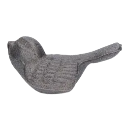 Dekoračný prvok, 53x71x31 mm - Vtáčik sediaci, odliatok