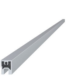 Profil na výplň 20x16mm, materiál EN AW-6060 T66, prírodný hliník bez povrchovej úpravy, cena za meter