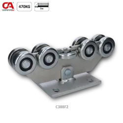 Vozík INTERMEDIO pre samonosný systém Combi Arialdo do 470kg, 8 kolieskov, pre profil 80x85mm