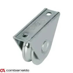 Vodiace koliesko ø 60mm s oporou Combi Arialdo, pre profil C902/16, nosnosť 100kg
