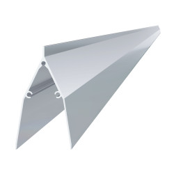Profil na výplň 86x46mm,bez povrchovej úpravy