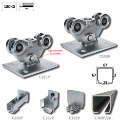 PICCOLO-Klasik samonos do 180 kg/4 m, profil 67 x 67 x 3 mm