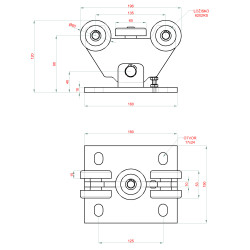 PICCOLO-Klasik samonos do 180 kg/4 m, profil 67 x 67 x 3 mm
