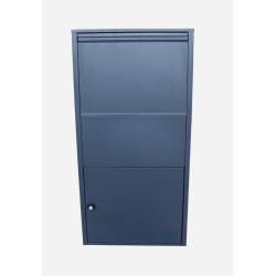 Box na balíky s prepadovou lištou, RAL 7016 (antracit)