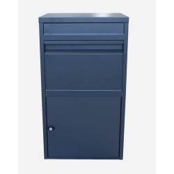 Box na balíky s prepadovou lištou, RAL 7016 (antracit)