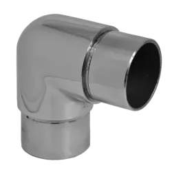 Spojka rohová na trubku ø 42,4 mm, leštená AISI 304
