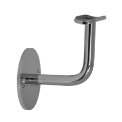 Držiak madla ø 42,4 mm na stenu, leštená nerez AISI 304