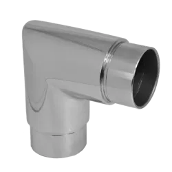 Spojka rohová na trubku ø 42,4 mm, leštená nerez AISI 304