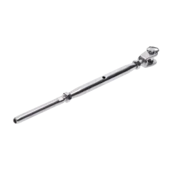 Lepiaci úchyt, šponovák pre lanko ø 4 mm, M6/LH6, AISI 304
