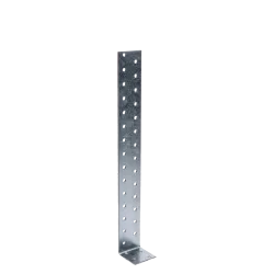 Uholník kotevný 300x40x40mm, 2,0mm, pozink, otvory priemer 5mm-34ks