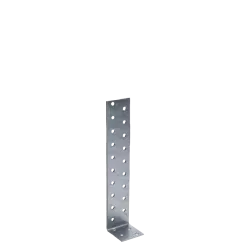 Uholník kotevný 200x40x40mm, 2,0mm, pozink, otvory priemer 5mm-24ks