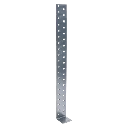 Uholník kotevný 400x40x40mm, 2,0mm, pozink, otvory priemer 5mm-44ks