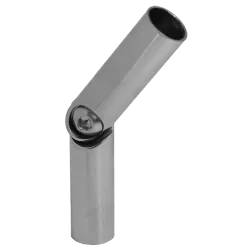 Spoj s kĺbom ø 12 mm (0-60°), leštená nerez AISI 304