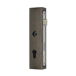 Kazeta 245x60x40mm,na profil 60x40mm so zámkom ZM72/50