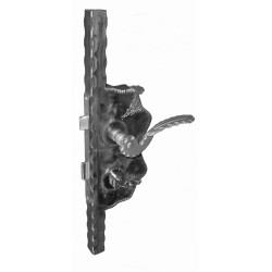 Bránková zostava 30x30x3mm, VALCOVANÁ