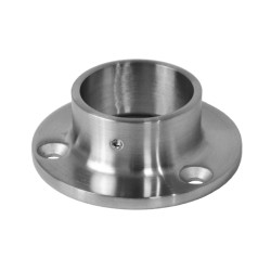 Príruba ø 80 mm na trubku ø 42,4 mm, brúsená nerez AISI 304