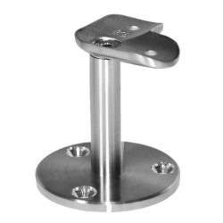 Držiak madla ø 42,4 mm, 90° uhol, brúsená nerez AISI 304