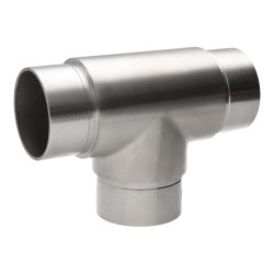 Spojka T-kus na trubku ø 42,4 mm, brúsená AISI 304