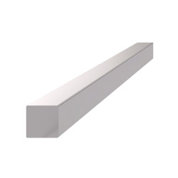 Štvorhran 12x12mm, nerez bez povrchovej úpravy /AISI304, cena za 1m