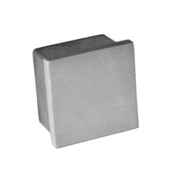 Ukončenie na jokel 40 x 40 mm, brúsená nerez AISI 304