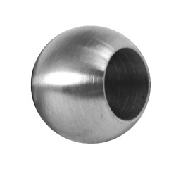 Guľa koncová ø 20 mm na trubku ø 14 mm, brúsená AISI 304