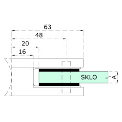 Gumičky na sklo 10,76 mm