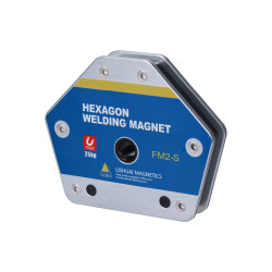 Zvárací magnet / zvárací uhol, zaťaženie 25kg, meracie uhly: 30°, 45°, 60°, 75°, 90°, 105°