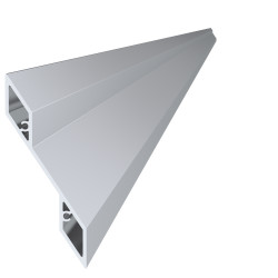 Profil 115.2x24.4mm, L-6000mm, hliník bez povrchovej úpravy