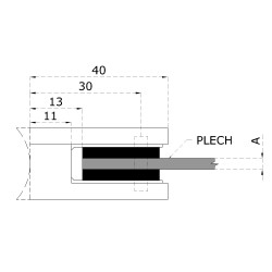 Gumičky pre plech 2 mm