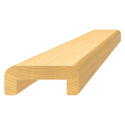 Drevený profil 48 x 19 x 3000 mm, buk, brúsený bez náteru