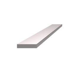 Nerezová tyč plochá 25x5mm brúsená nerez K320 /AISI304, cena za 1m