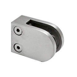 Svorka skla/plechu, sklo 6 - 8,76 mm, brúsená AISI 304
