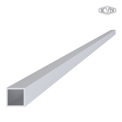 Jokel 20x20x1.5mm, materiál EN AW-6060 T66, prírodný hliník bez povrchovej úpravy, cena za meter