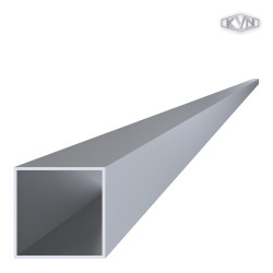 Jokel 60x60x2mm, materiál EN AW-6060 T66, prírodný hliník bez povrchovej úpravy, cena za meter