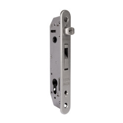 LOCINOX® FORTYLOCK zadlabávací zámok  pre krídlové bránky, rozteč 92 mm, zádlab 37 mm, pre profil 40 mm a viac