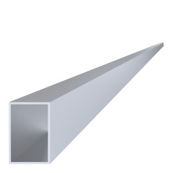 Jokel 60x40x2mm, materiál EN AW-6060 T66, prírodný hliník bez povrchovej úpravy, cena za meter