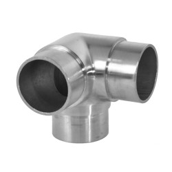 Spojka na trubku ø 42,4 mm, brúsená nerez AISI 304