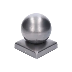 Strieška plechová, 60x60mm s guľou ø 50mm