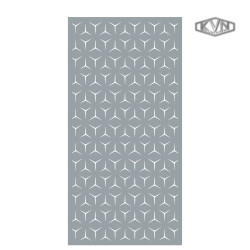 AL plech, vzor 9131, 1000x2000x3mm, bez povrchovej úpravy