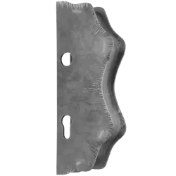 Kazetová zostava pre bránku 250x95x40mm, otvor pre kľučku ø 19,5mm, na profil 40x40mm, pre zámok ZM90/80