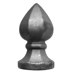 Šiška ozdobná H-185mm, podstavec ø 100mm, plná
