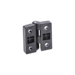 Záves plastový 30x30mm, otvor fi. 4.5mm