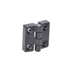 Záves plastový 30x30mm, otvor fi. 4.5mm