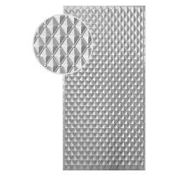 Plech  pozinkovaný, 2000x1000x1,2mm - GUĽA-IHLAN, 3D vzor