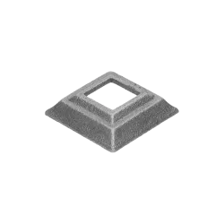 Krytka 50x50x16mm s otvorom 21x21mm, odliatok