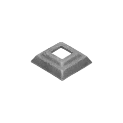 Krytka kovaná 42x42x15 mm s otvorom 15x15mm, odliatok
