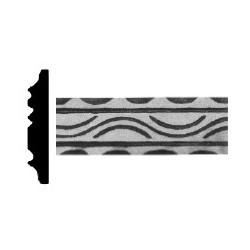 Madlovina vzorovaná 40x6 mm, dĺžka 6000 mm, cena za KUS
